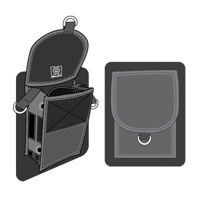 GLUE ON THIGH POCKET