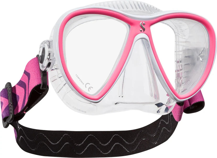 SYNERGY TWIN DIVE MASK W/COMFORT STRAP