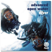 PADI Advanced Open Water Manual High Definition Quality Contract Blue Holic Scuba