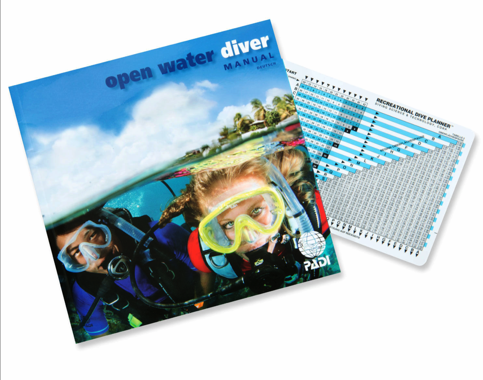Open Water Manual w/ RDP Slate