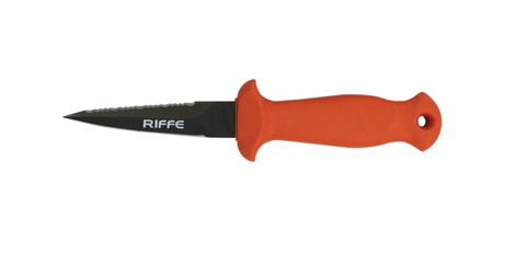 Riffe Stubby Knife - Orange